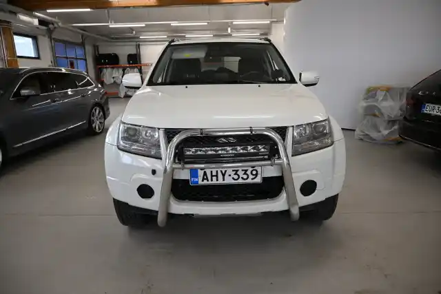 Valkoinen Maastoauto, Suzuki Grand Vitara – AHY-339