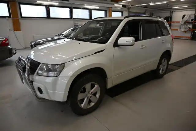 Valkoinen Maastoauto, Suzuki Grand Vitara – AHY-339