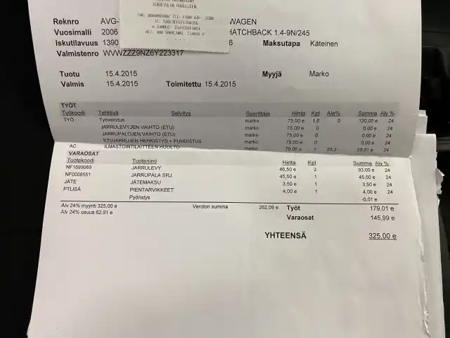 Harmaa Viistoperä, Volkswagen Polo – AVG-287