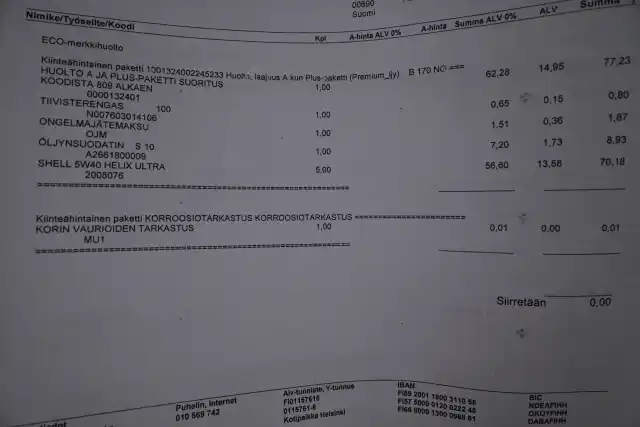 Punainen Tila-auto, Mercedes-Benz B – BCZ-584