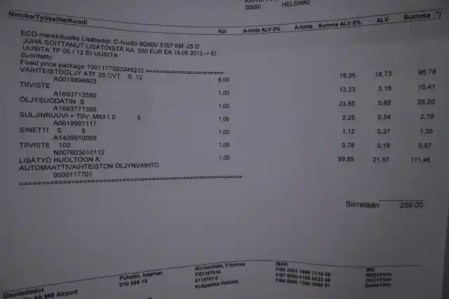 Punainen Tila-auto, Mercedes-Benz B – BCZ-584