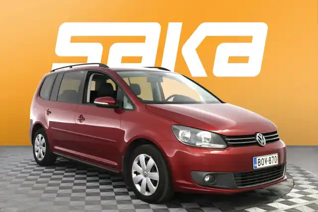 Punainen Tila-auto, Volkswagen Touran – BOV-870