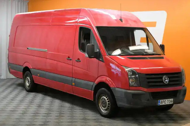 Punainen Pakettiauto, Volkswagen Crafter – BPE-706