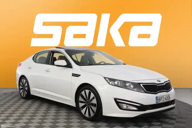 Valkoinen Sedan, Kia Optima – BPZ-453