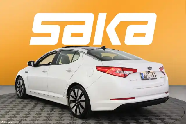 Valkoinen Sedan, Kia Optima – BPZ-453
