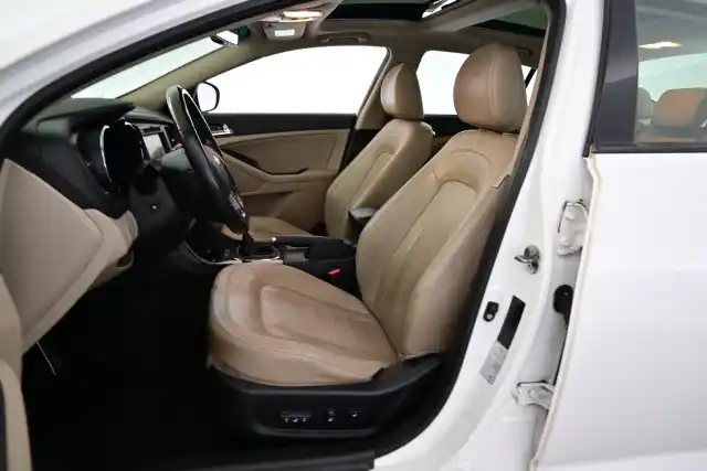 Valkoinen Sedan, Kia Optima – BPZ-453
