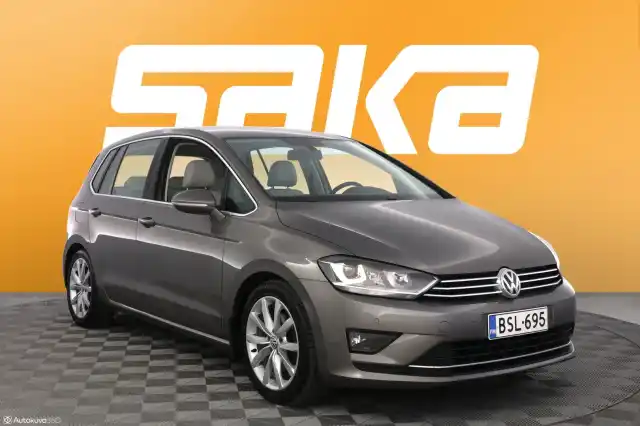 Harmaa Tila-auto, Volkswagen Golf Sportsvan – BSL-695
