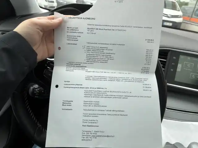 Sininen Viistoperä, Peugeot 308 – BSM-474