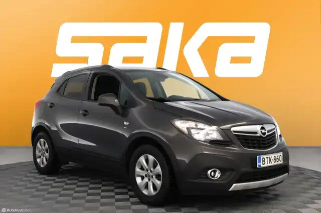 Harmaa Maastoauto, Opel Mokka – BTK-860