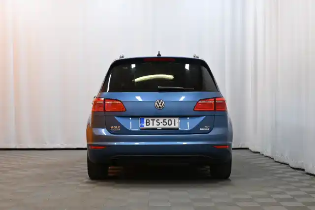 Sininen Tila-auto, Volkswagen Golf Sportsvan – BTS-501