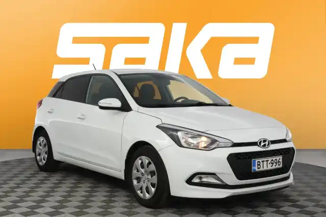 Valkoinen Viistoperä, Hyundai I20 – BTT-996