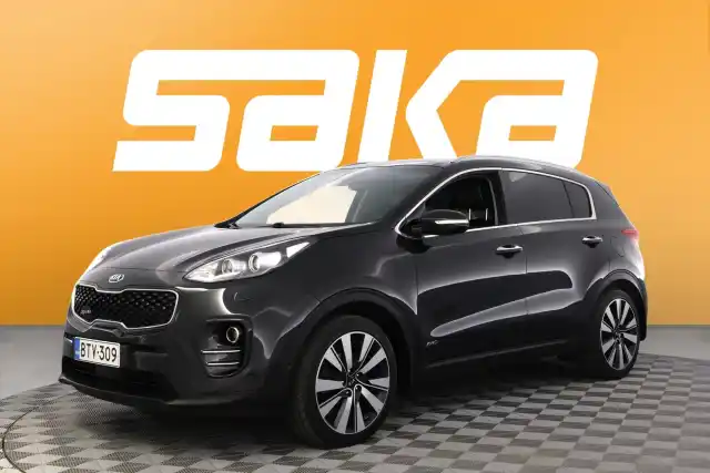 Musta Maastoauto, Kia Sportage – BTV-309