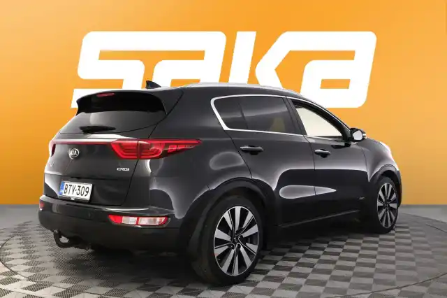 Musta Maastoauto, Kia Sportage – BTV-309