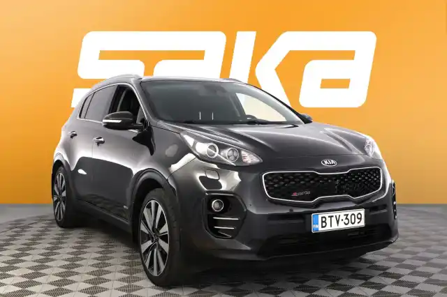 Musta Maastoauto, Kia Sportage – BTV-309