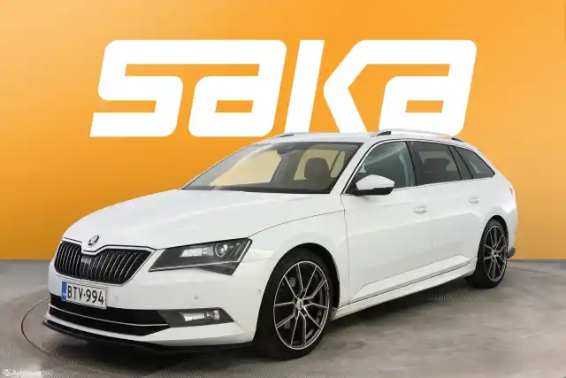 Valkoinen Farmari, Skoda Superb – BTV-994