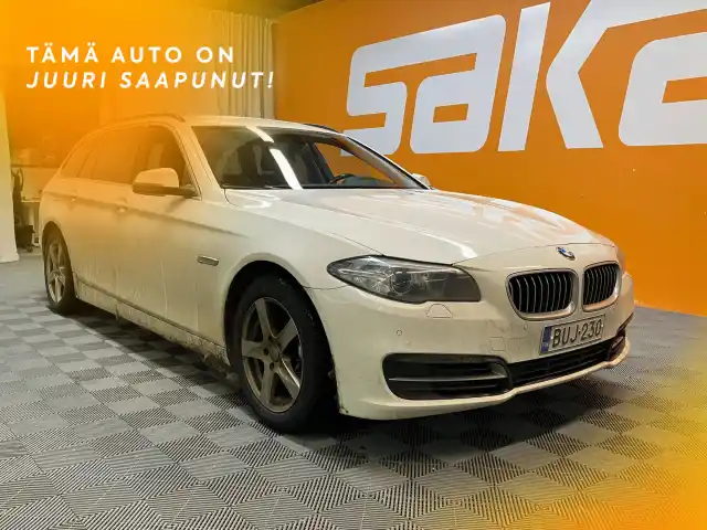 Valkoinen Farmari, BMW 520 – BUJ-230