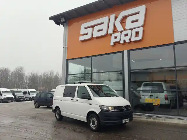 Valkoinen Pakettiauto, Volkswagen Transporter – BVE-907