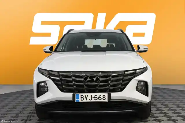 Valkoinen Maastoauto, Hyundai Tucson – BVJ-568