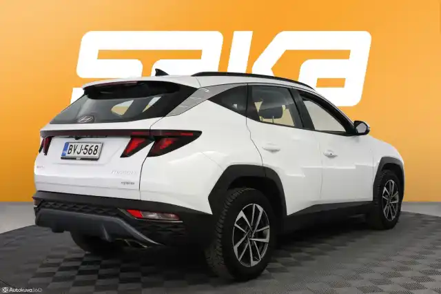 Valkoinen Maastoauto, Hyundai Tucson – BVJ-568