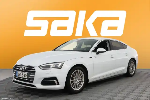 Valkoinen Viistoperä, Audi A5 – BVS-580