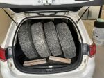 Valkoinen Maastoauto, Mitsubishi Outlander – BXE-677, kuva 5