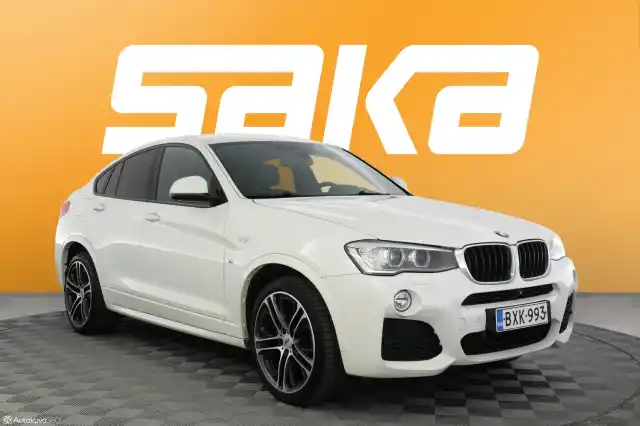 Valkoinen Maastoauto, BMW X4 – BXK-993