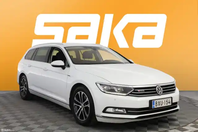 Valkoinen Farmari, Volkswagen Passat – BXU-154