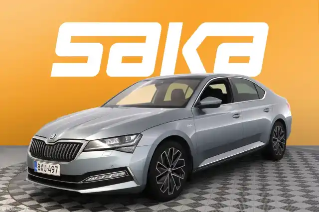 Harmaa Sedan, Skoda Superb – BXU-497