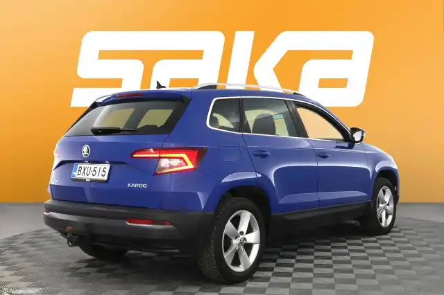 Sininen Maastoauto, Skoda Karoq – BXU-515