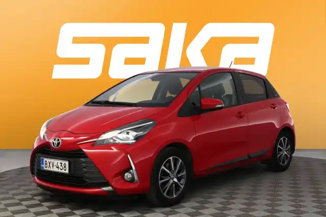 Punainen Viistoperä, Toyota Yaris – BXV-438