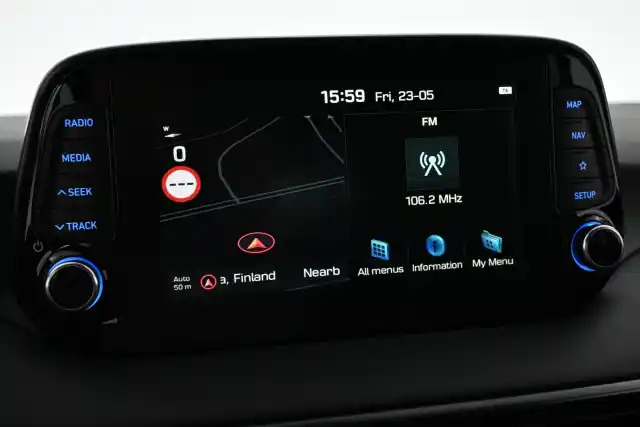 Harmaa Maastoauto, Hyundai Tucson – BXX-399