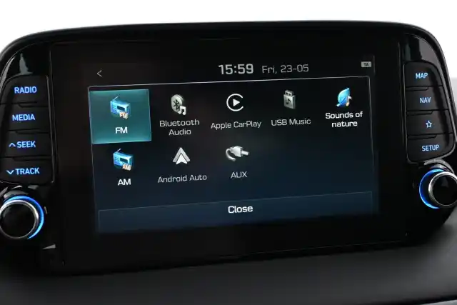 Harmaa Maastoauto, Hyundai Tucson – BXX-399