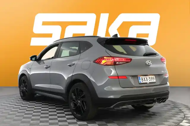 Harmaa Maastoauto, Hyundai Tucson – BXX-399