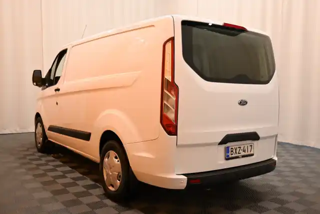 Valkoinen Pakettiauto, Ford Transit Custom – BXZ-417