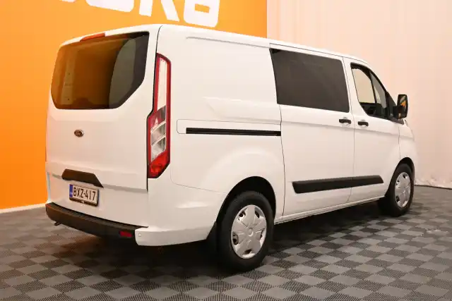 Valkoinen Pakettiauto, Ford Transit Custom – BXZ-417