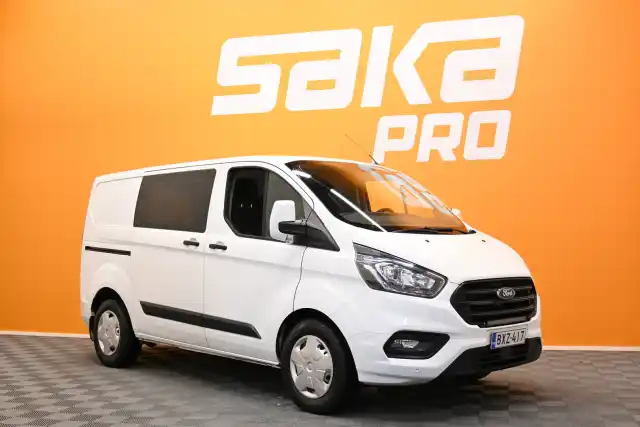 Valkoinen Pakettiauto, Ford Transit Custom – BXZ-417