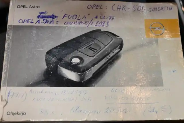 Hopea Farmari, Opel Astra – CHK-506