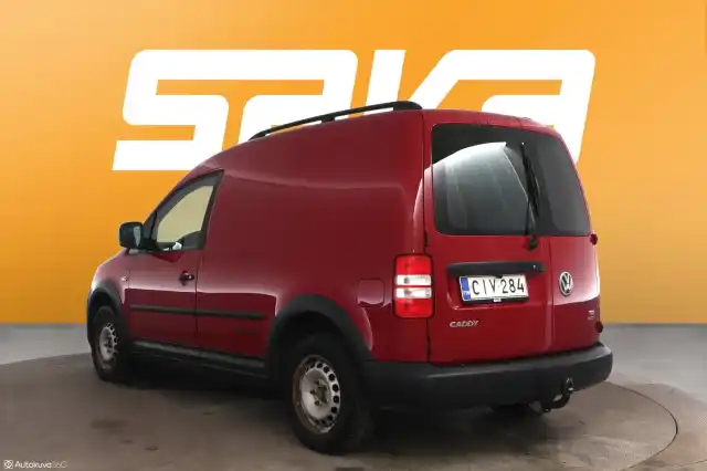 Punainen Pakettiauto, Volkswagen Caddy – CIV-284