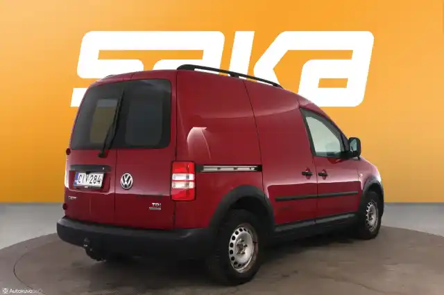 Punainen Pakettiauto, Volkswagen Caddy – CIV-284