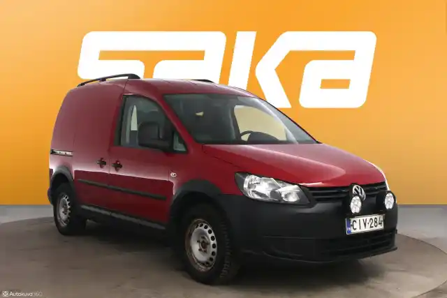 Punainen Pakettiauto, Volkswagen Caddy – CIV-284