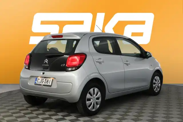 Harmaa Viistoperä, Citroen C1 – CJG-381