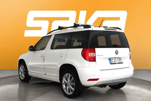 Valkoinen Maastoauto, Skoda Yeti – CJI-137