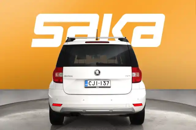 Valkoinen Maastoauto, Skoda Yeti – CJI-137