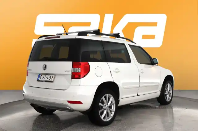 Valkoinen Maastoauto, Skoda Yeti – CJI-137