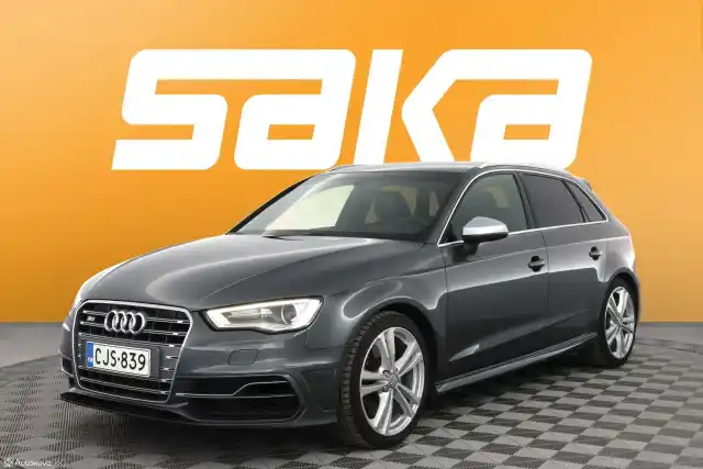 Harmaa Viistoperä, Audi S3 – CJS-839