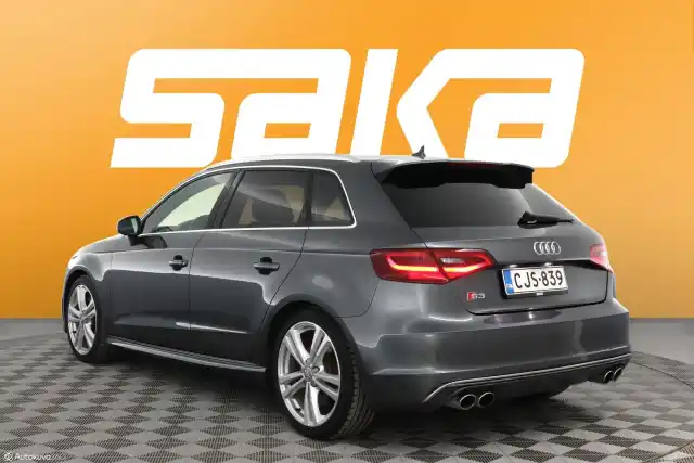 Harmaa Viistoperä, Audi S3 – CJS-839