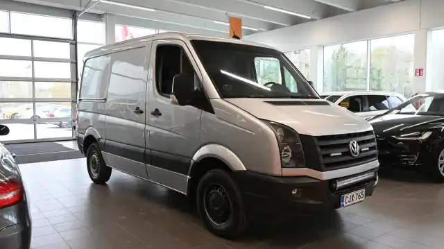 Harmaa Pakettiauto, Volkswagen Crafter – CJX-765