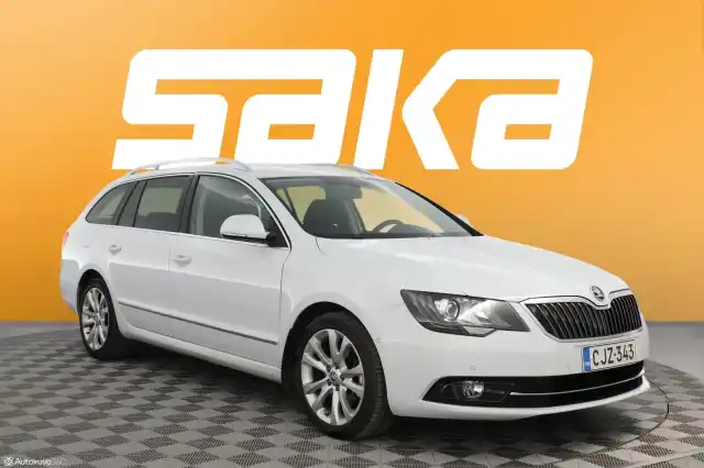 Valkoinen Farmari, Skoda Superb – CJZ-343