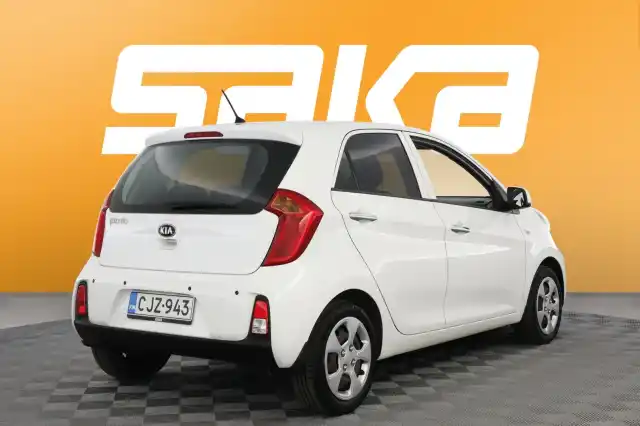 Valkoinen Viistoperä, Kia Picanto – CJZ-943