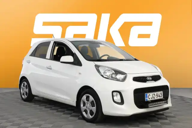 Valkoinen Viistoperä, Kia Picanto – CJZ-943